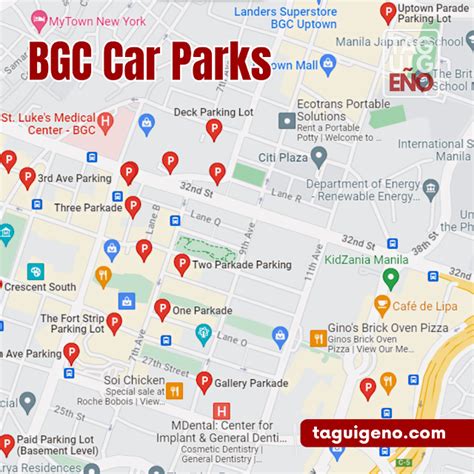 Where to Park in BGC: A Guide to Bonifacio Global City Parking .